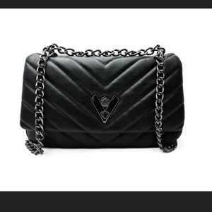 Valentino Orlandi Black Crossbody Hand Bag. MSRP $279.00 NWT